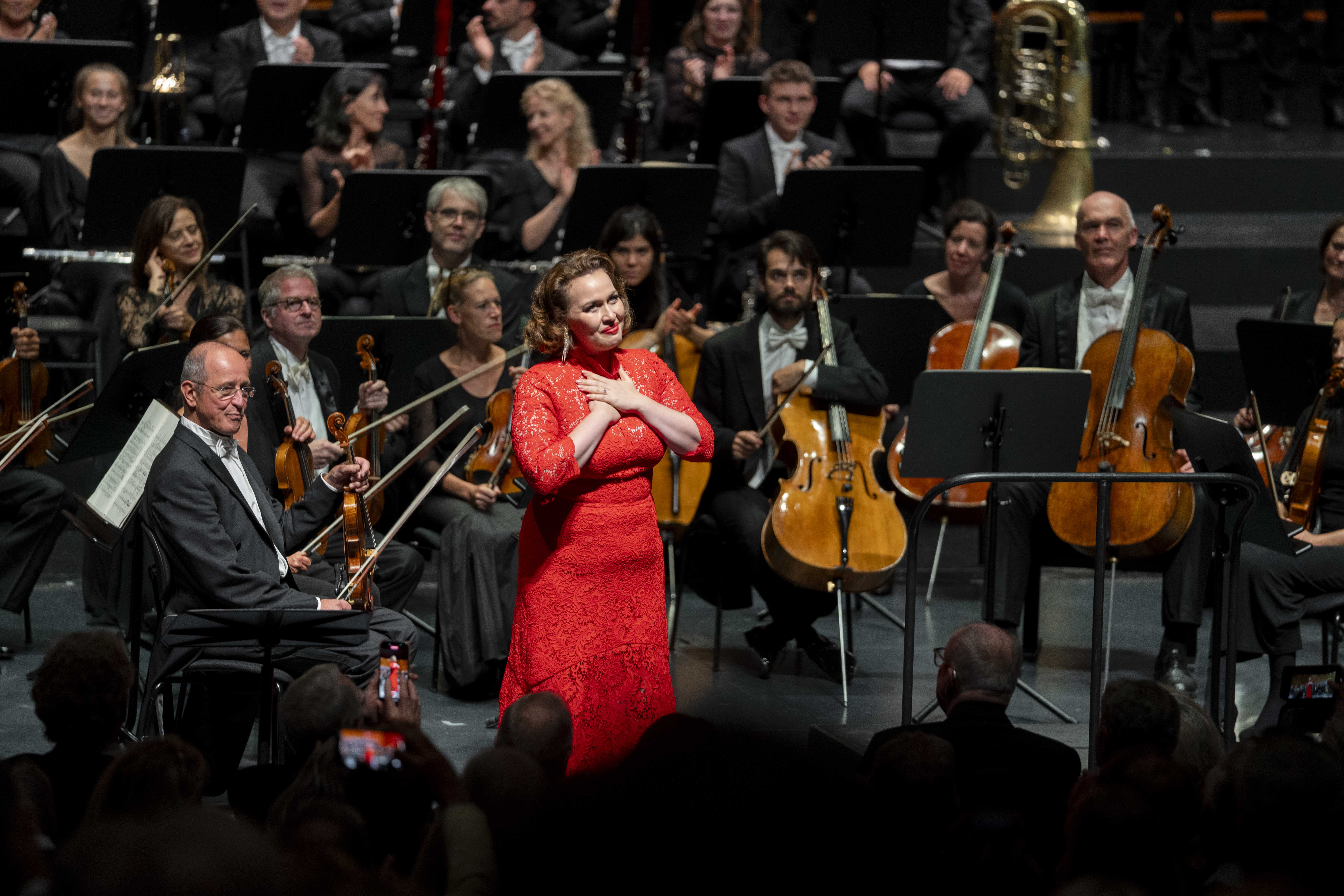 Elena Stikhina (Maddalena di Coigny), Mozarteumorchester Salzburg
© SF/Marco Borrelli