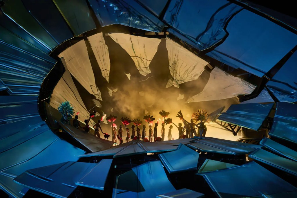 Szenenbild „La traviata” 2026 © Bregenzer Festspiele / Ralph Larmann